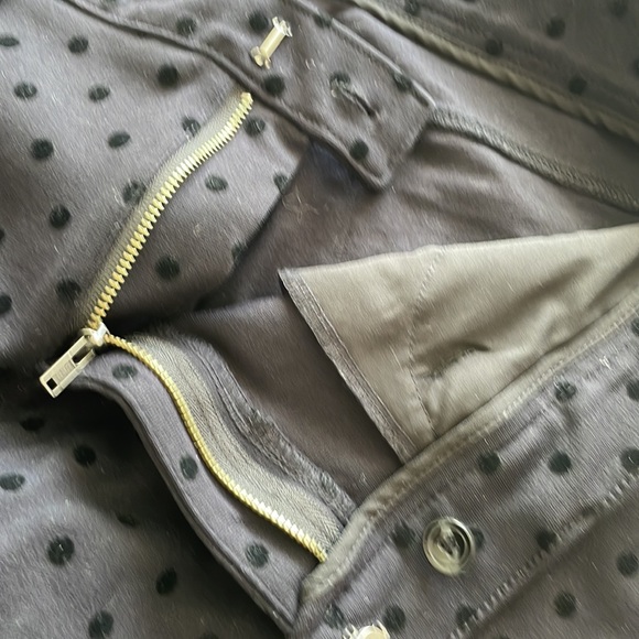 J. Crew Velvet Polka Dot Gigi Pant - Picture 3 of 4